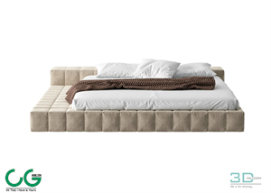 Modern Double Bed 42 3dsmax File