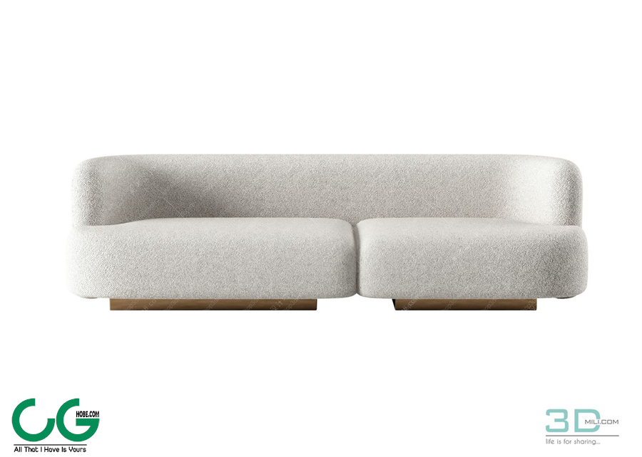 Multi-seat sofa 03 3D Model