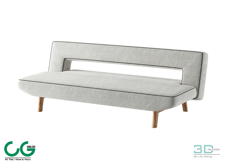 Multi-seat sofa 06 3D Model