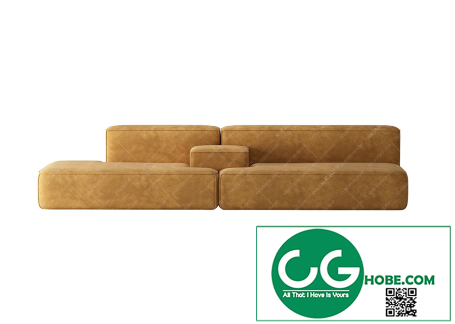 Multi-seat sofa 12 3D Model