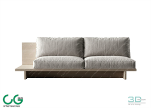 Multi-seat sofa 15 3D Model