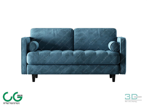Multi-seat sofa 27 3D Model