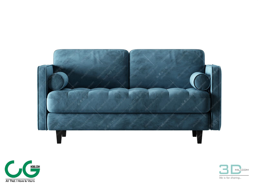 Multi-seat sofa 27 3D Model