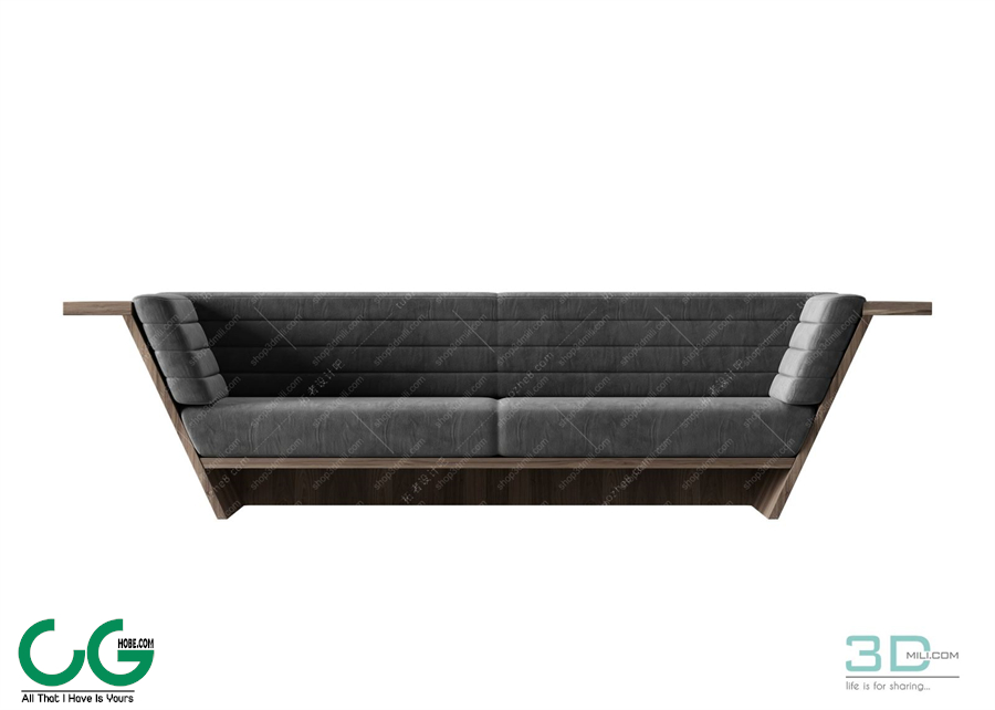 Multi-seat sofa 30 3D Model