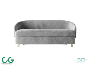 Multi-seat sofa 33 3D Model