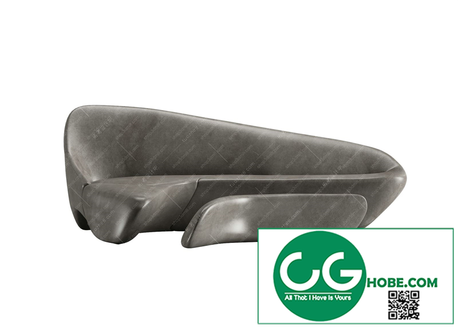 Multi-seat sofa 49 3D Model
