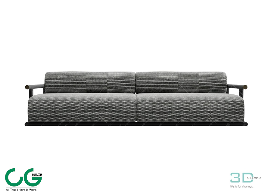 Multi-seat sofa 55 3D Model