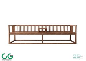 Multi-seat sofa 64 3D Model