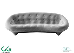 Multi-seat sofa 81 3D Model