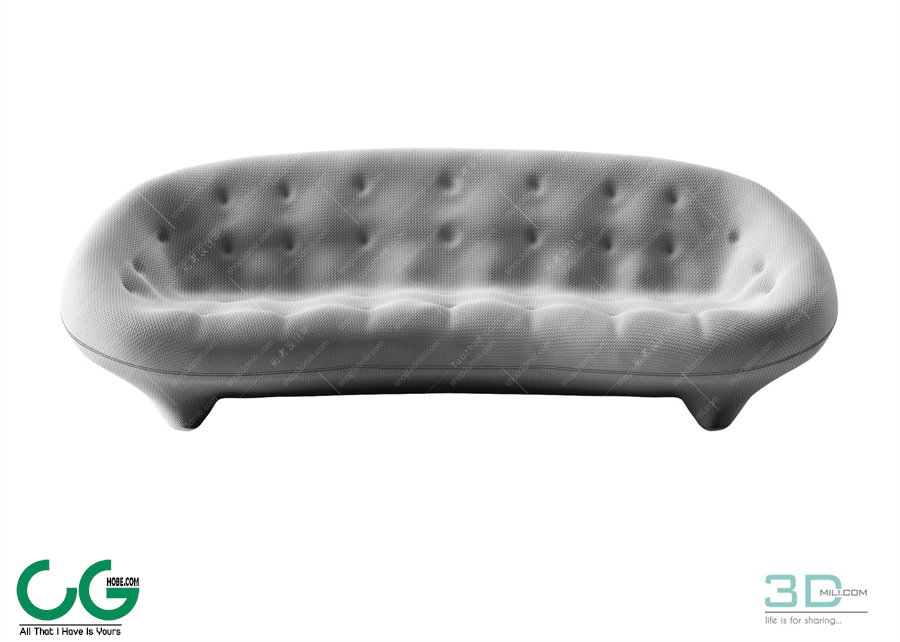 Multi-seat sofa 81 3D Model