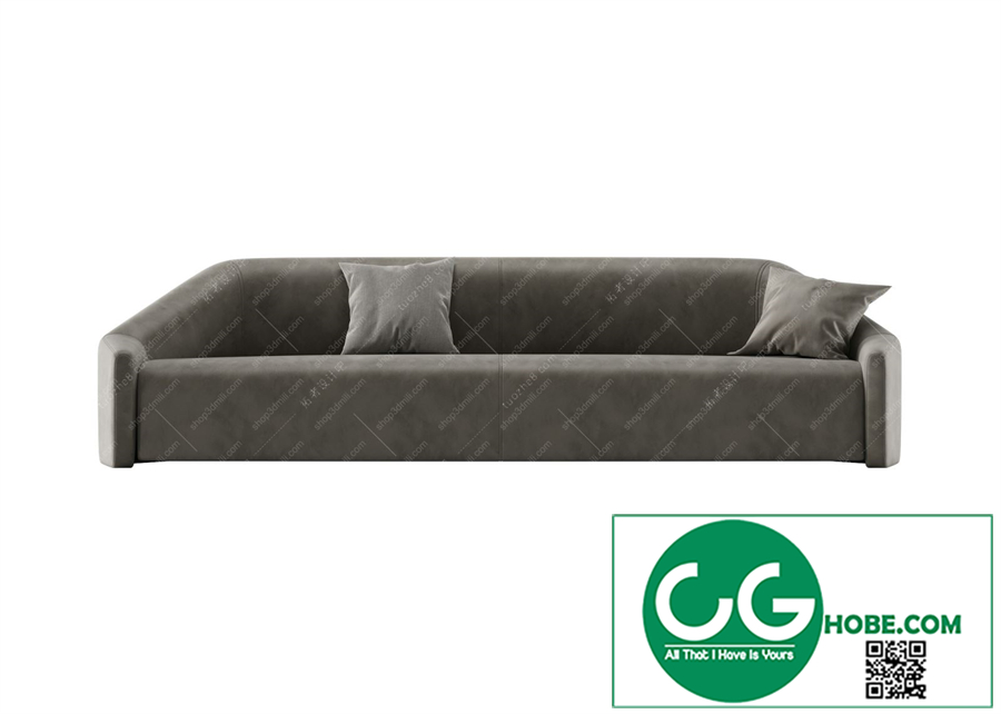 Multi-seat sofa 82 3D Model