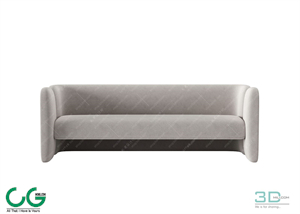 Multi-seat sofa 83 3D Model