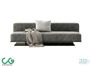 Multi-seat sofa 90 3D Model