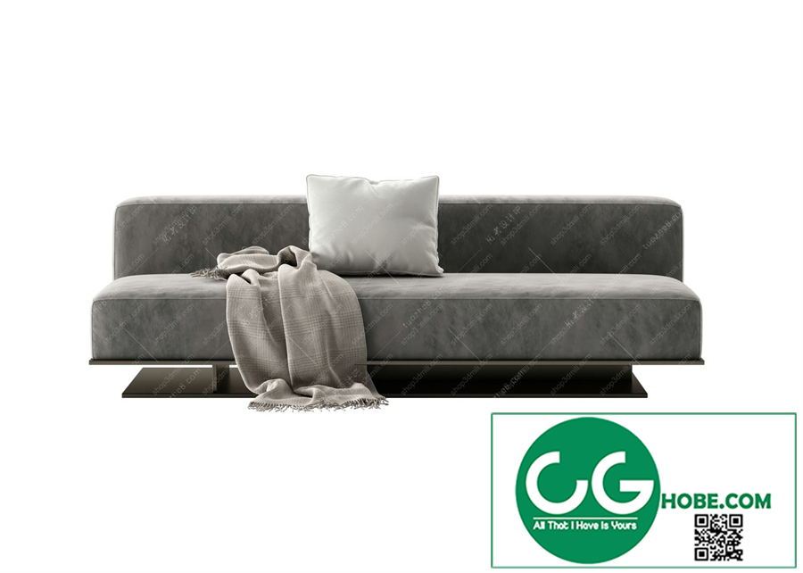 Multi-seat sofa 90 3D Model