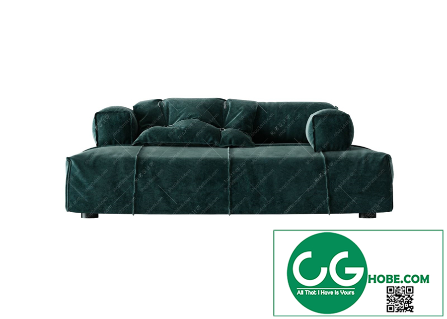 Multi-seat sofa 93 3D Model