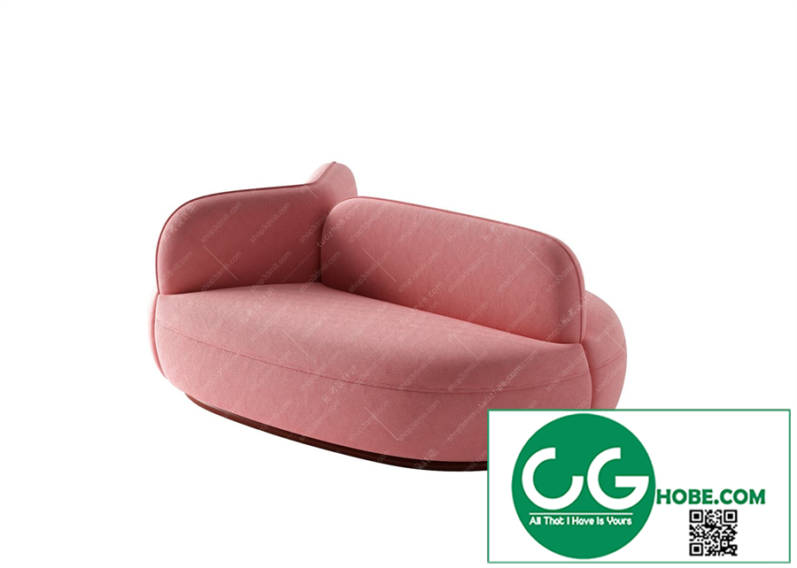 Multi-seat sofa 96 3D Model