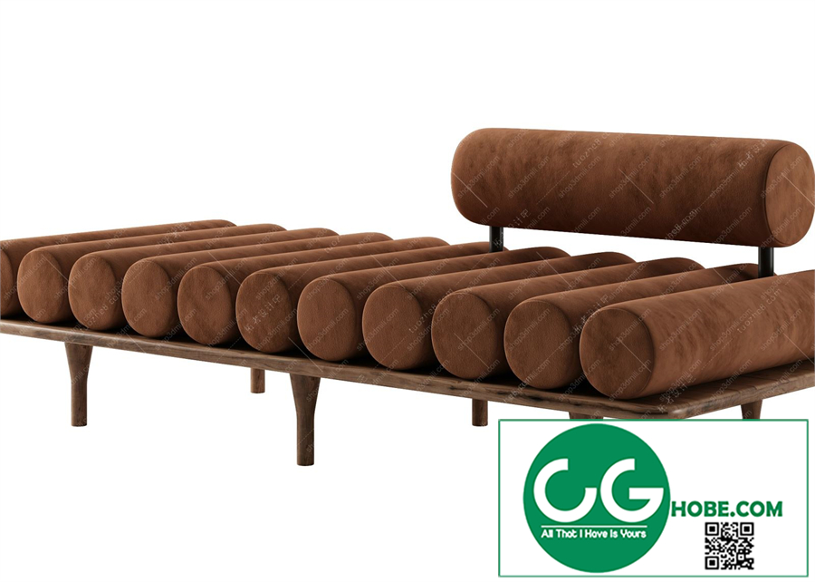 Multi-seat sofa 98 3D Model