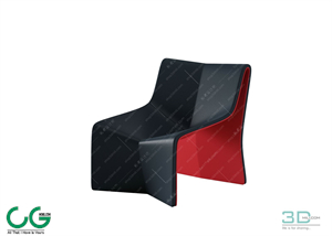 Single sofa 3D 05 Model