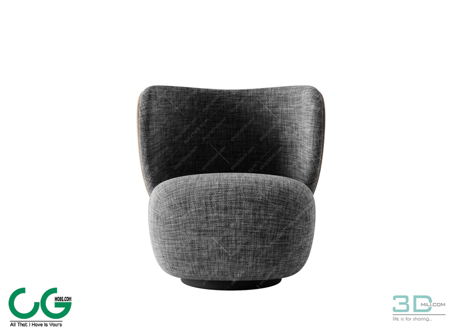 Single sofa 3D 10 Model
