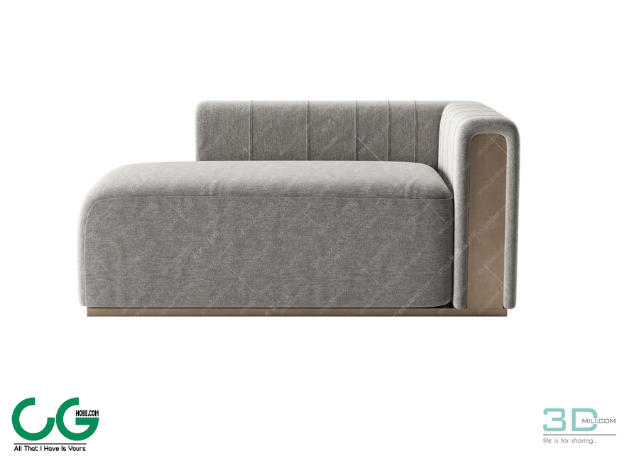 Single sofa 3D 11 Model