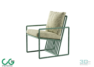Single sofa 3D 15 Model