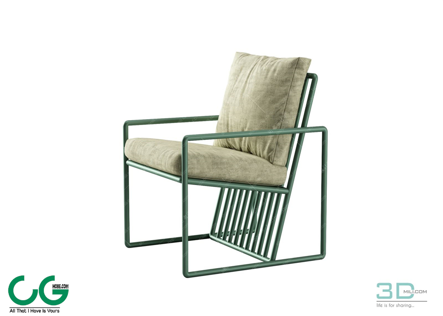 Single sofa 3D 15 Model