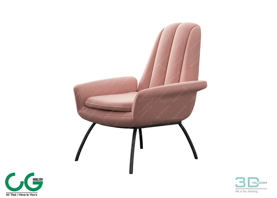 Single sofa 3D 29 Model