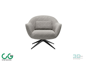 Single sofa 3D 31 Model