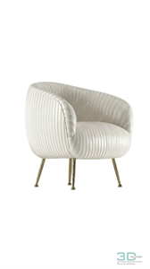 Single sofa 3D 35 Model