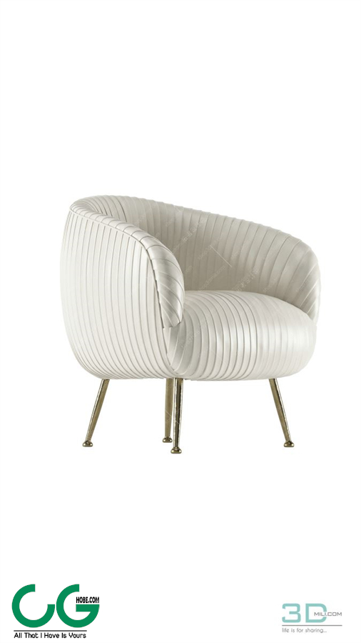 Single sofa 3D 35 Model