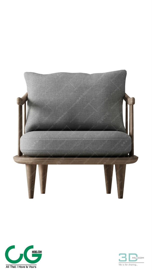 Single sofa 3D 36 Model