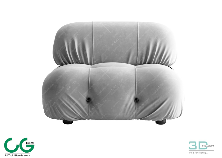 Single sofa 3D 40 Model