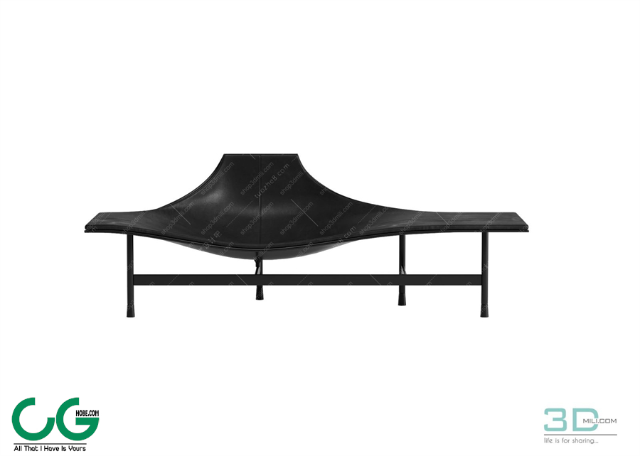 Single sofa 3D 43 Model