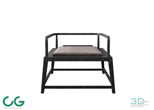 Single sofa 3D 50 Model