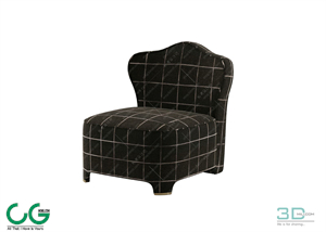 Single sofa 3D 57 Model