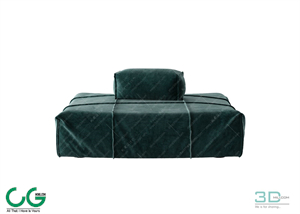 Single sofa 3D 60 Model