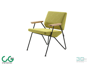 Single sofa 3D 69 Model