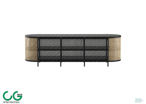 TV cabinet shelf 03 3dsmax File