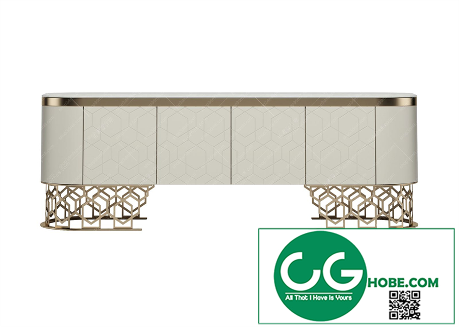 TV cabinet shelf 04 3dsmax File