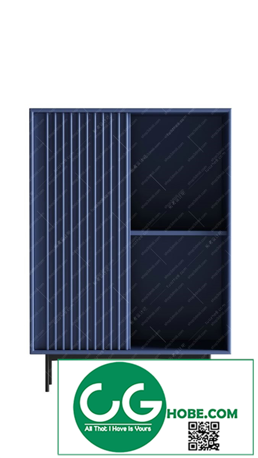 TV cabinet shelf 09 3dsmax File