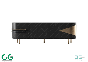 TV cabinet shelf 14 3dsmax File