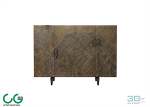 TV cabinet shelf 15 3dsmax File