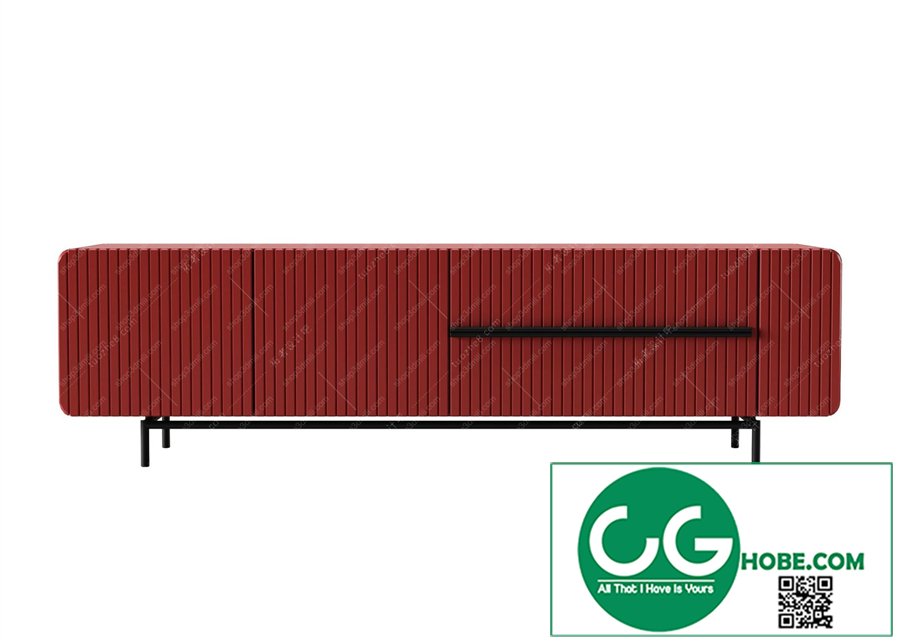 TV cabinet shelf 24 3dsmax File