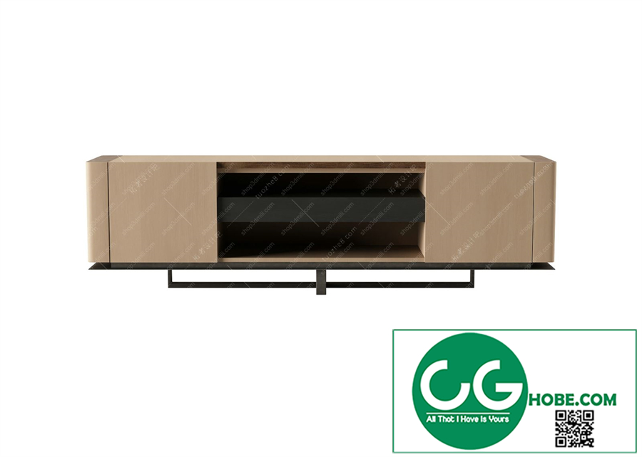 TV cabinet shelf 26 3dsmax File