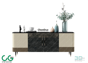 TV cabinet shelf 28 3dsmax File