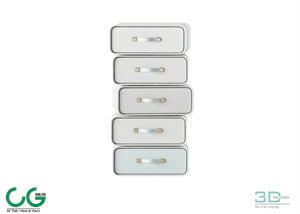 TV cabinet shelf 33 3dsmax File