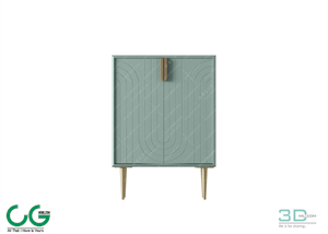 TV cabinet shelf 43 3dsmax File