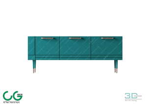 TV cabinet shelf 45 3dsmax File