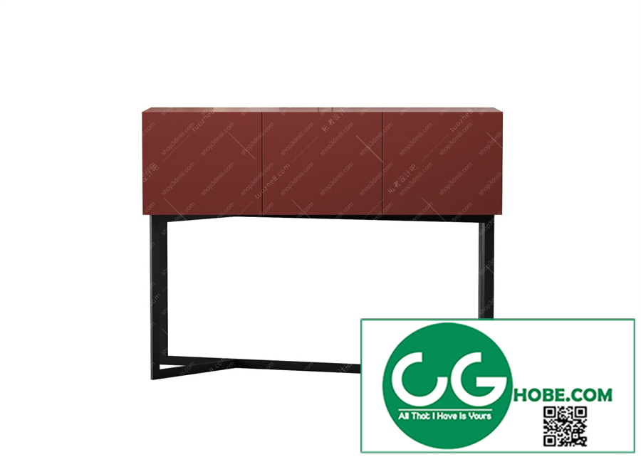 TV cabinet shelf 49 3dsmax File