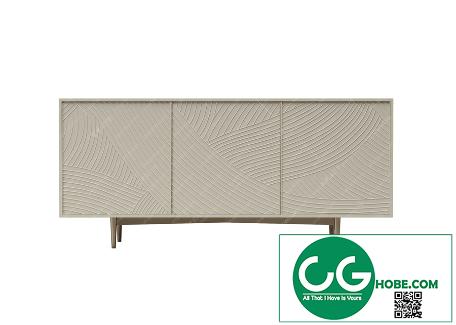 TV cabinet shelf 52 3dsmax File